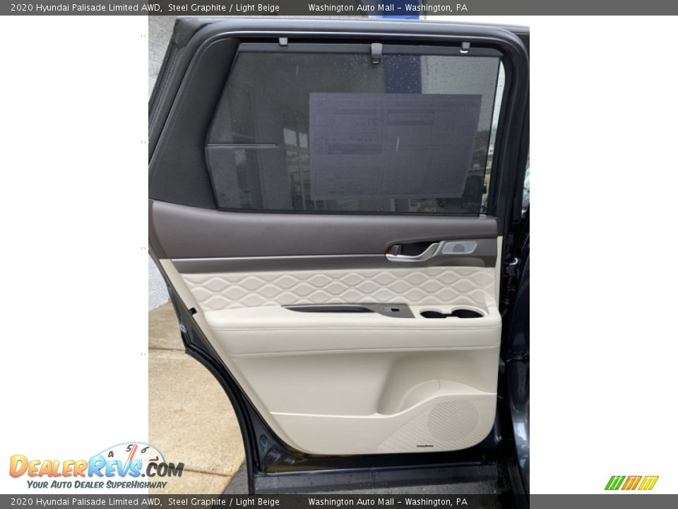 Door Panel of 2020 Hyundai Palisade Limited AWD Photo #16