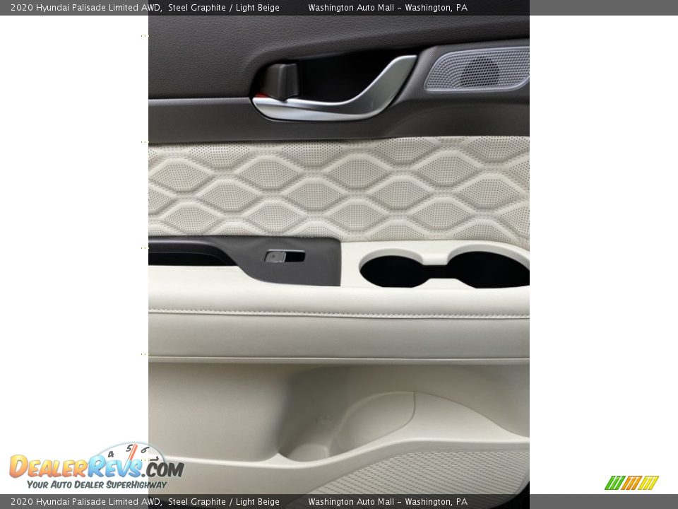 2020 Hyundai Palisade Limited AWD Steel Graphite / Light Beige Photo #17
