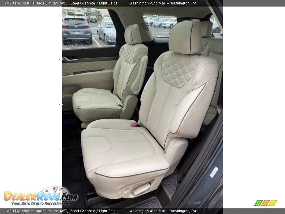 Rear Seat of 2020 Hyundai Palisade Limited AWD Photo #18