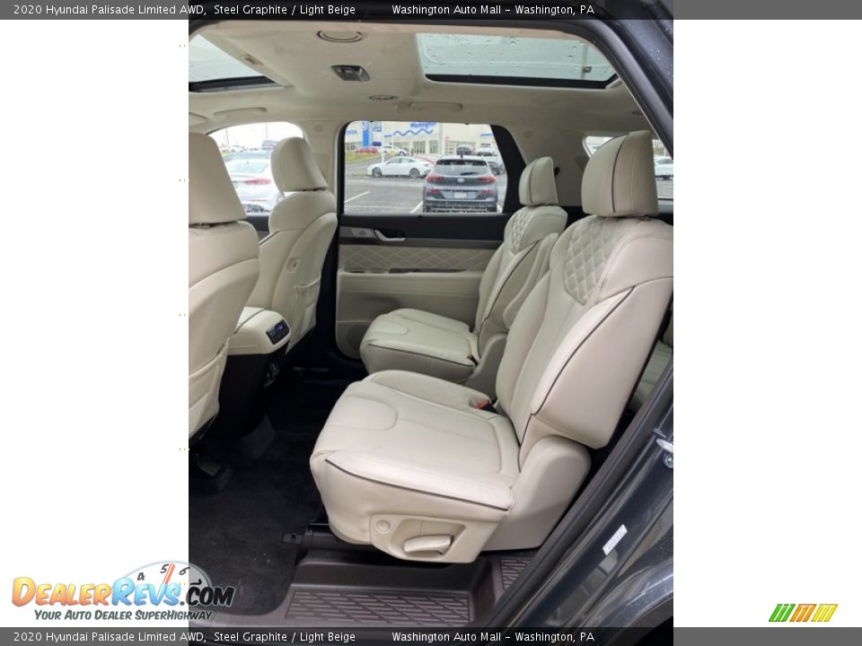 Rear Seat of 2020 Hyundai Palisade Limited AWD Photo #19