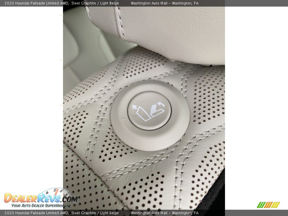 2020 Hyundai Palisade Limited AWD Steel Graphite / Light Beige Photo #20