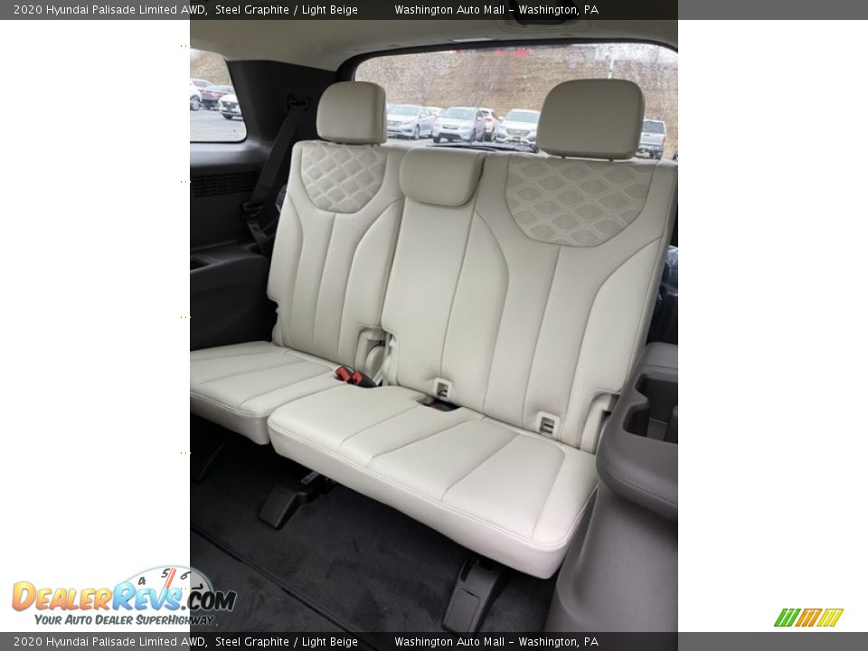 Rear Seat of 2020 Hyundai Palisade Limited AWD Photo #21