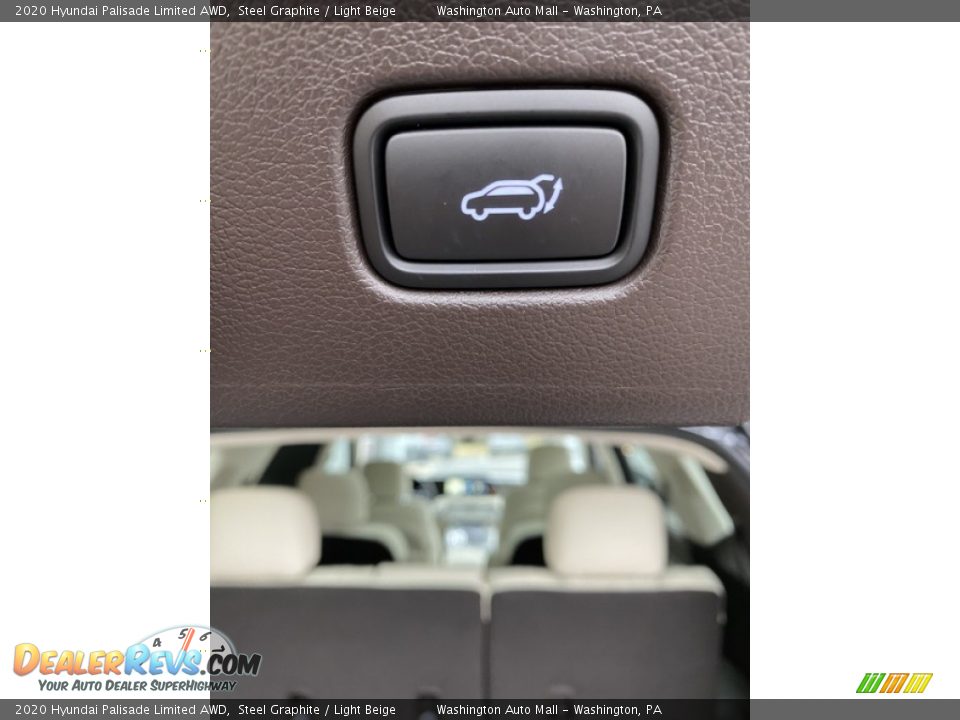 2020 Hyundai Palisade Limited AWD Steel Graphite / Light Beige Photo #24