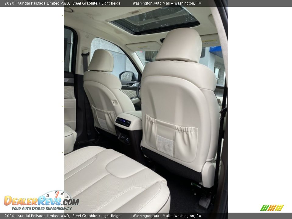 2020 Hyundai Palisade Limited AWD Steel Graphite / Light Beige Photo #26