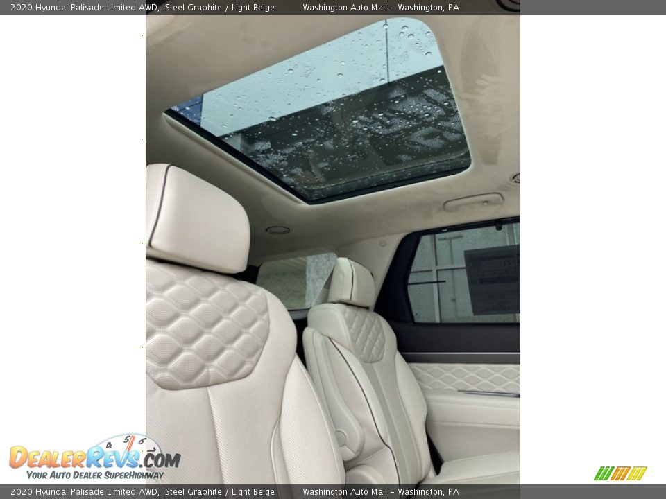 2020 Hyundai Palisade Limited AWD Steel Graphite / Light Beige Photo #27