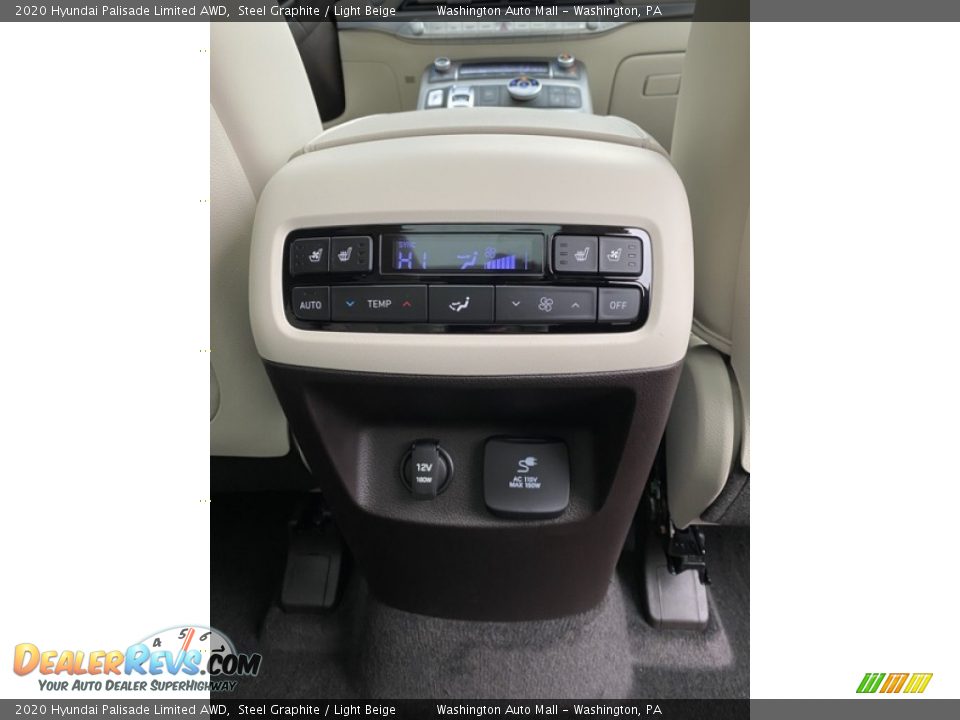 2020 Hyundai Palisade Limited AWD Steel Graphite / Light Beige Photo #28