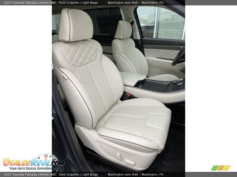 2020 Hyundai Palisade Limited AWD Steel Graphite / Light Beige Photo #29