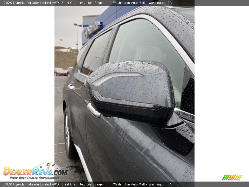 2020 Hyundai Palisade Limited AWD Steel Graphite / Light Beige Photo #32