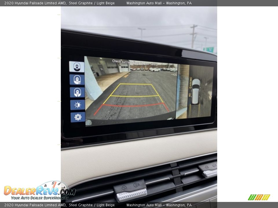 2020 Hyundai Palisade Limited AWD Steel Graphite / Light Beige Photo #36
