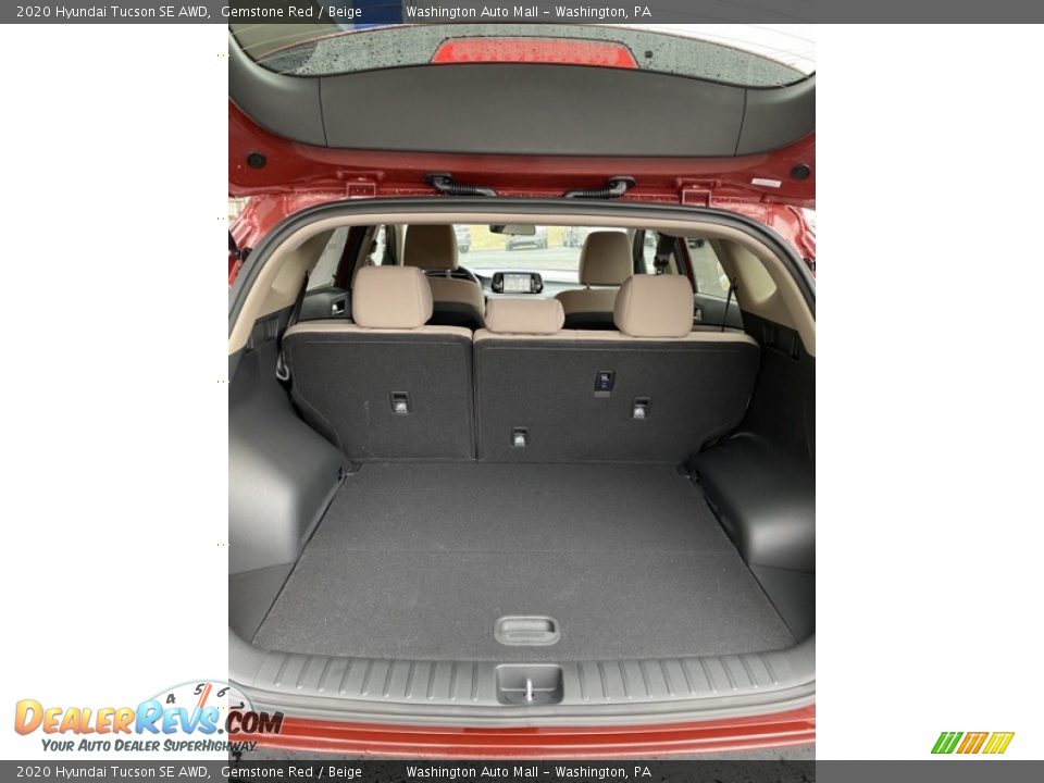 2020 Hyundai Tucson SE AWD Gemstone Red / Beige Photo #21