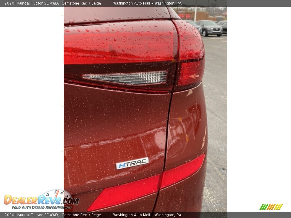 2020 Hyundai Tucson SE AWD Gemstone Red / Beige Photo #22
