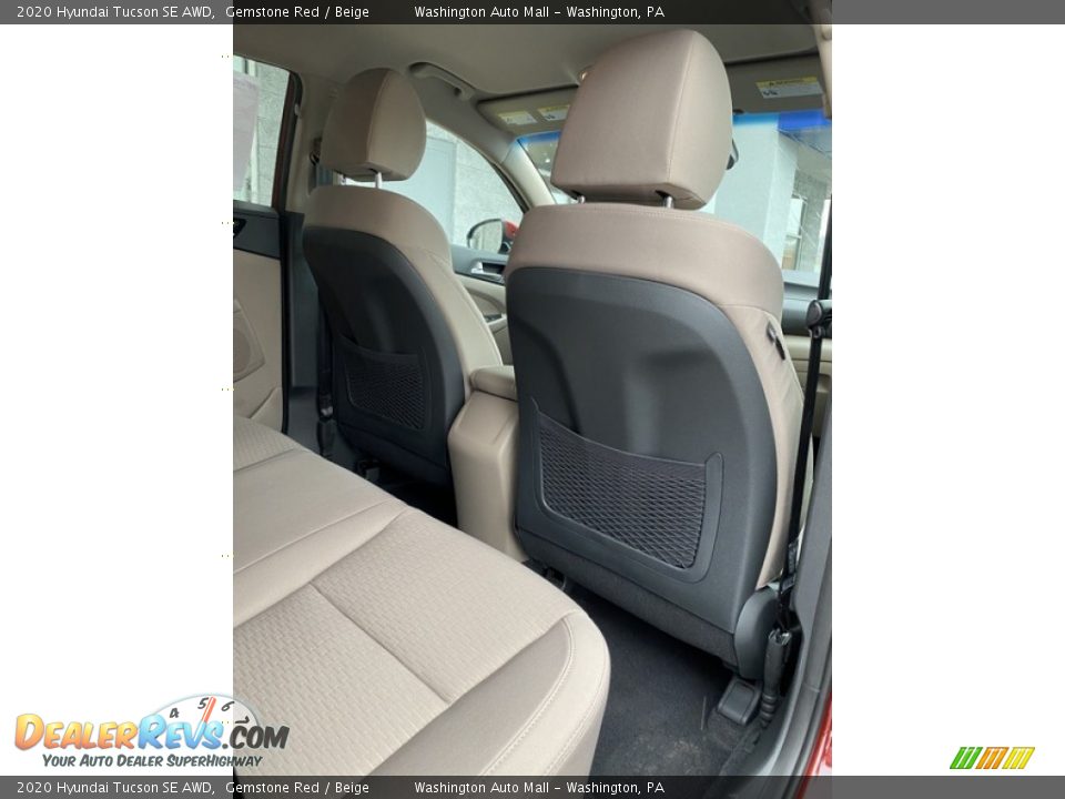 2020 Hyundai Tucson SE AWD Gemstone Red / Beige Photo #23