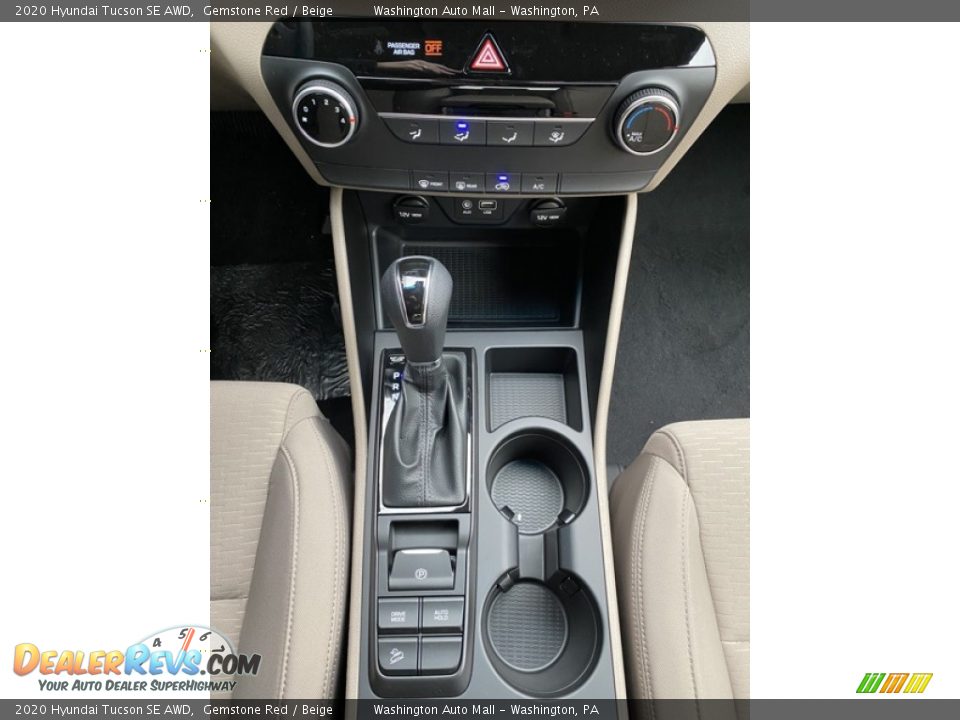 2020 Hyundai Tucson SE AWD Gemstone Red / Beige Photo #30