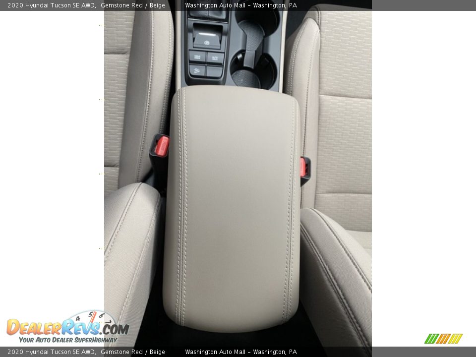 2020 Hyundai Tucson SE AWD Gemstone Red / Beige Photo #31