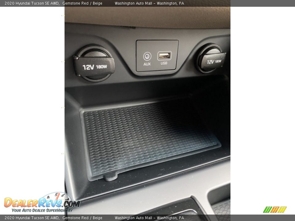 2020 Hyundai Tucson SE AWD Gemstone Red / Beige Photo #33