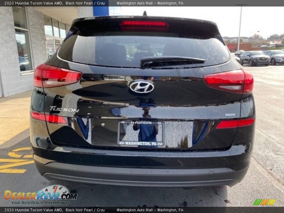 2020 Hyundai Tucson Value AWD Black Noir Pearl / Gray Photo #5