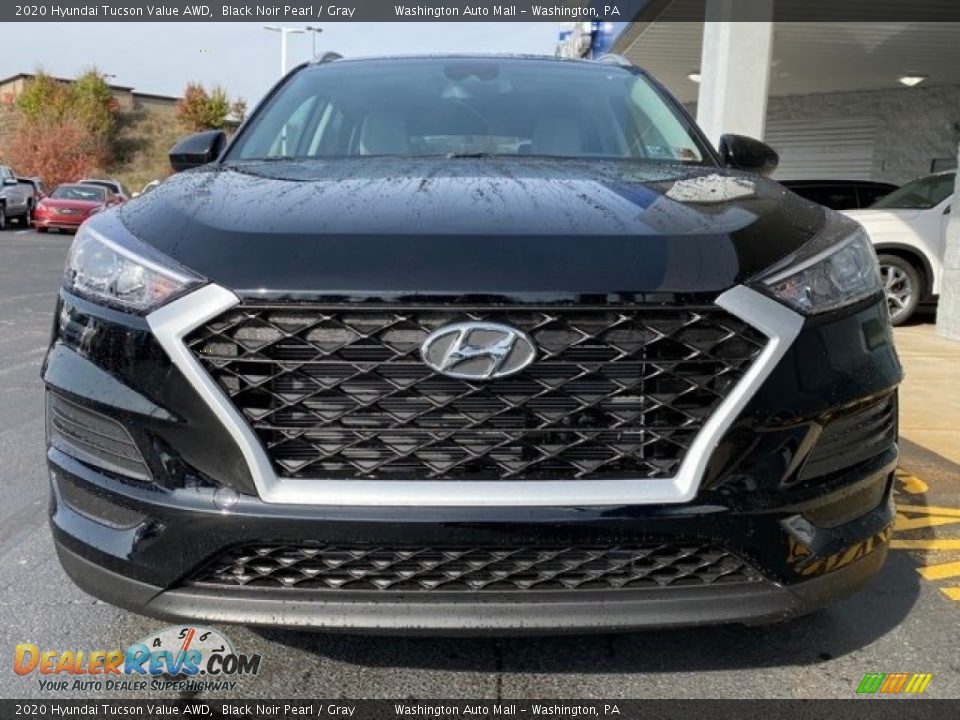 2020 Hyundai Tucson Value AWD Black Noir Pearl / Gray Photo #8