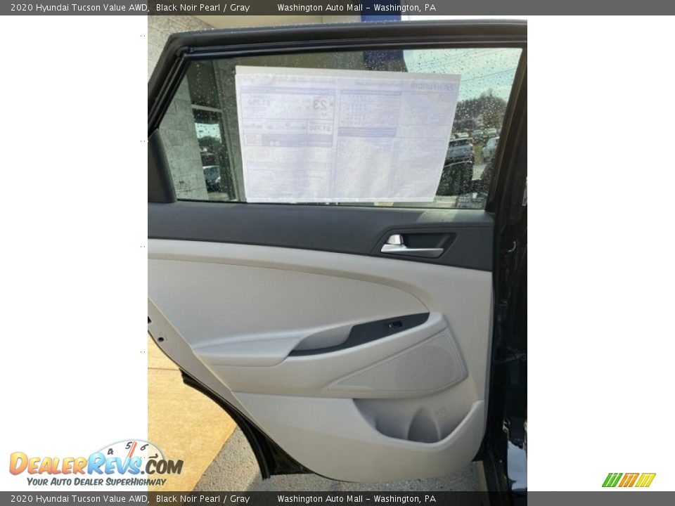 2020 Hyundai Tucson Value AWD Black Noir Pearl / Gray Photo #17