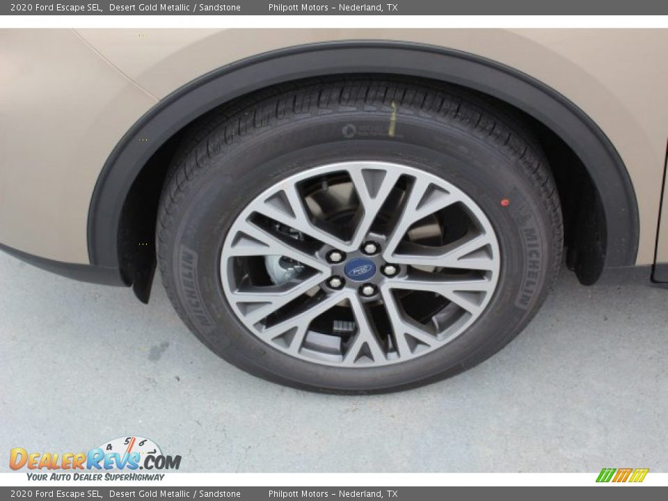 2020 Ford Escape SEL Desert Gold Metallic / Sandstone Photo #5