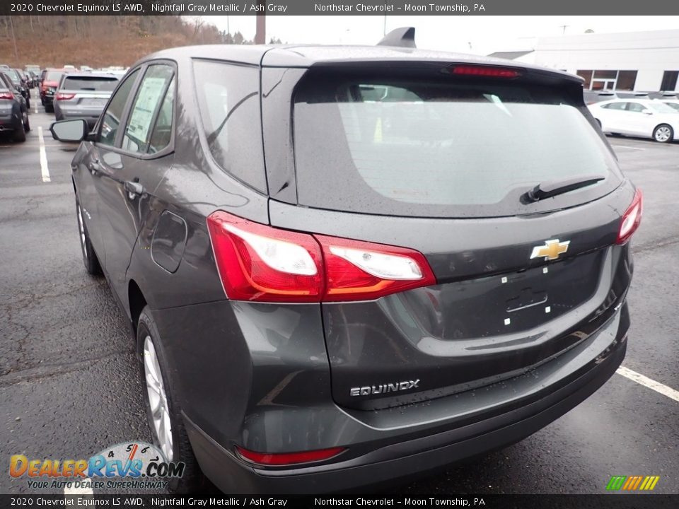 2020 Chevrolet Equinox LS AWD Nightfall Gray Metallic / Ash Gray Photo #3
