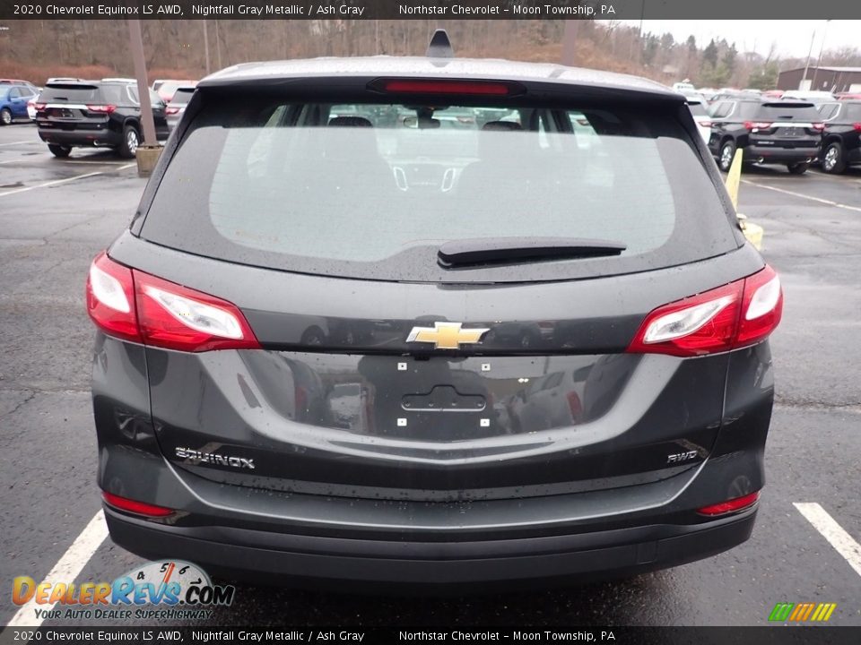 2020 Chevrolet Equinox LS AWD Nightfall Gray Metallic / Ash Gray Photo #4
