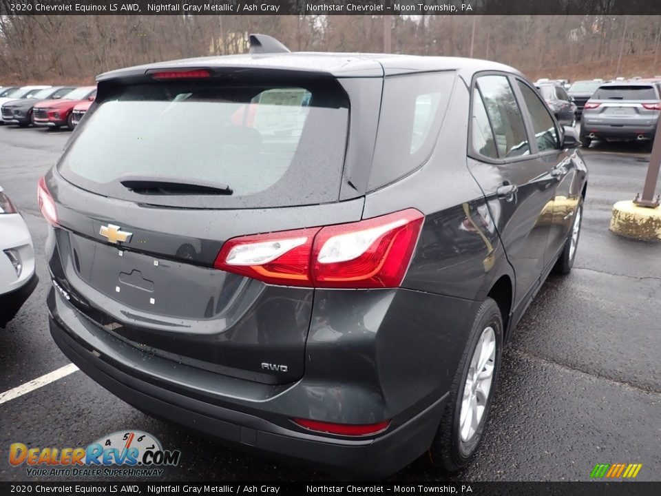 2020 Chevrolet Equinox LS AWD Nightfall Gray Metallic / Ash Gray Photo #5