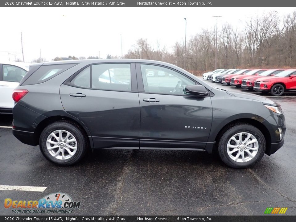 2020 Chevrolet Equinox LS AWD Nightfall Gray Metallic / Ash Gray Photo #6