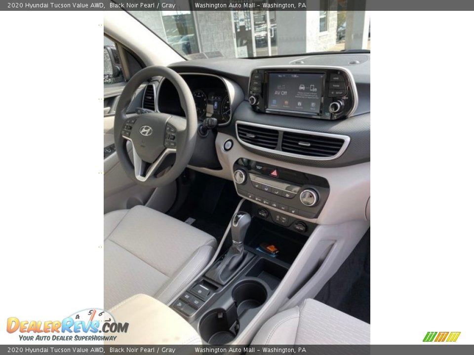 2020 Hyundai Tucson Value AWD Black Noir Pearl / Gray Photo #29