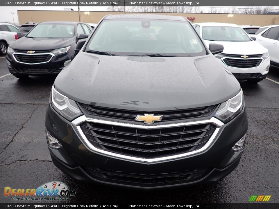 2020 Chevrolet Equinox LS AWD Nightfall Gray Metallic / Ash Gray Photo #8
