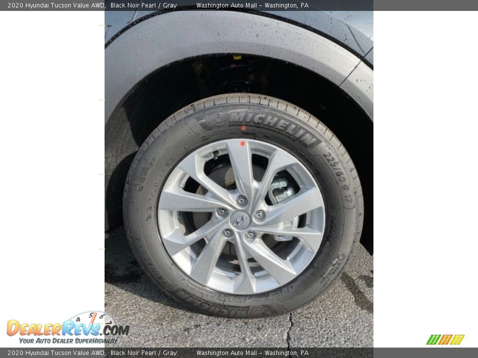 2020 Hyundai Tucson Value AWD Black Noir Pearl / Gray Photo #30