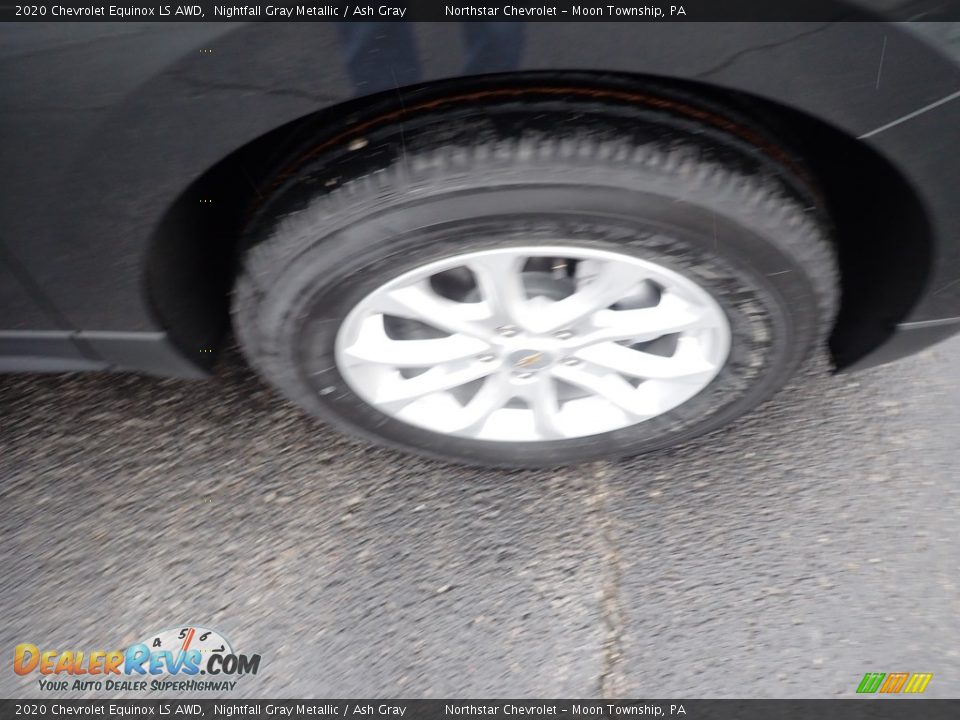 2020 Chevrolet Equinox LS AWD Nightfall Gray Metallic / Ash Gray Photo #9