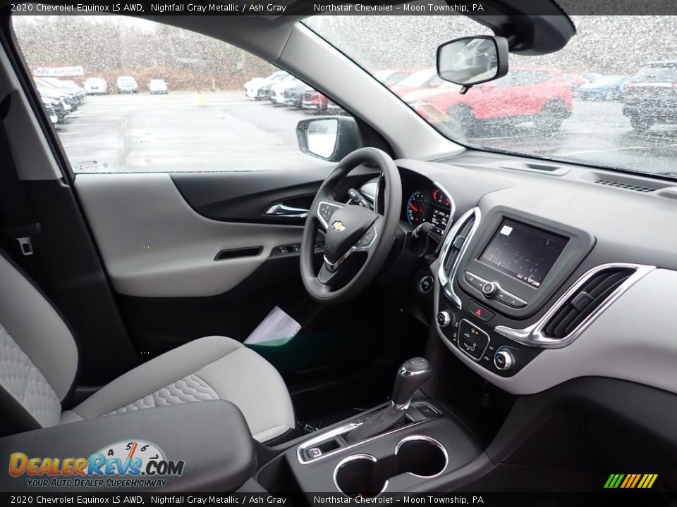 2020 Chevrolet Equinox LS AWD Nightfall Gray Metallic / Ash Gray Photo #11