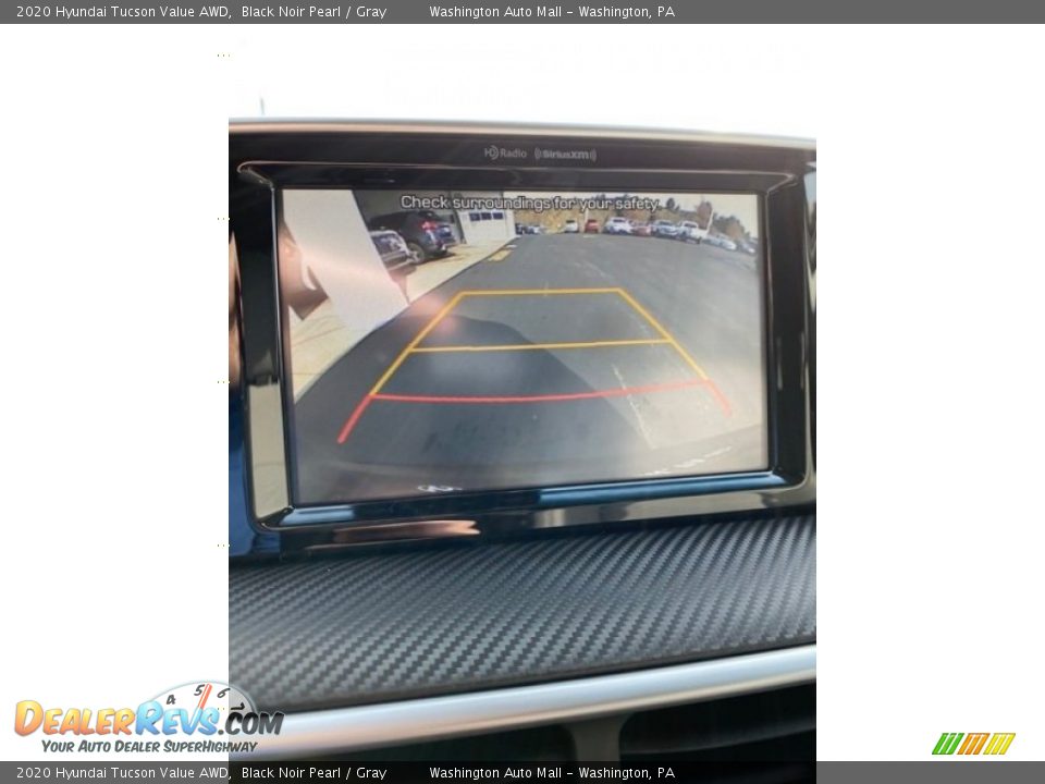 2020 Hyundai Tucson Value AWD Black Noir Pearl / Gray Photo #33