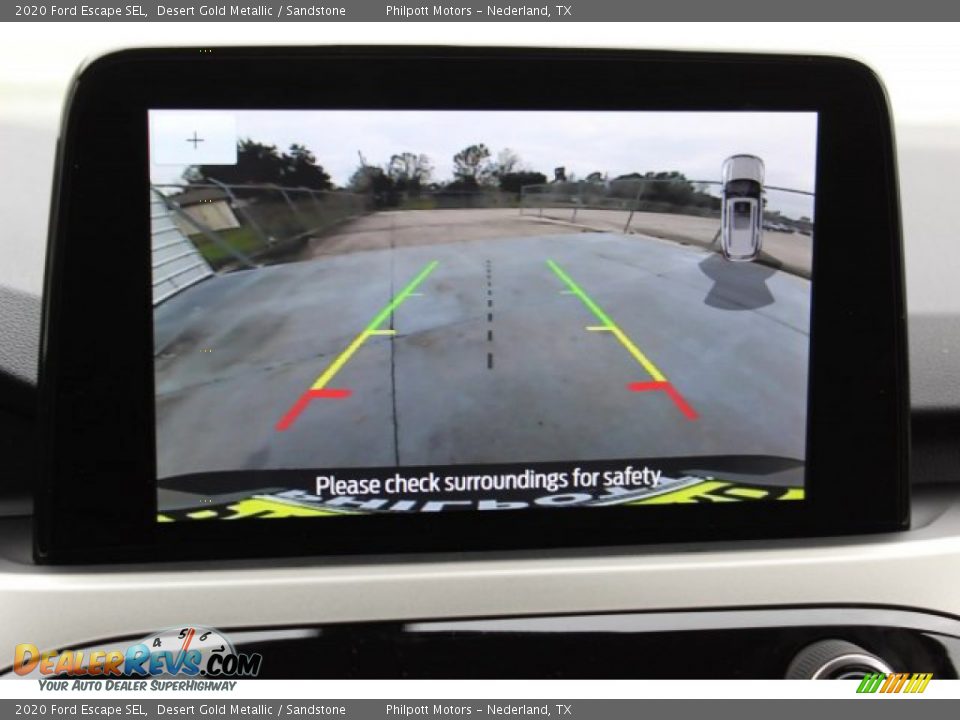2020 Ford Escape SEL Desert Gold Metallic / Sandstone Photo #18