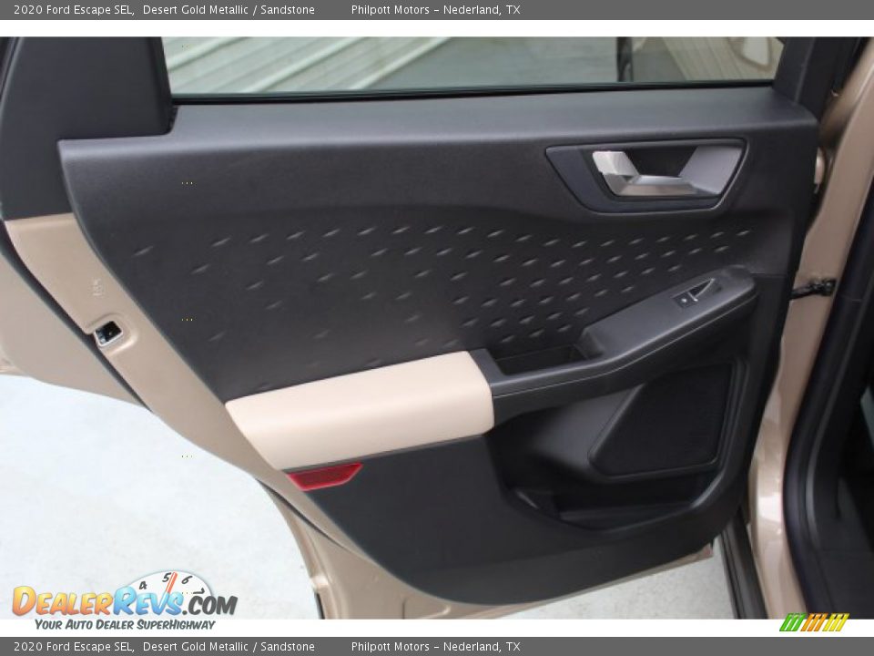 2020 Ford Escape SEL Desert Gold Metallic / Sandstone Photo #19
