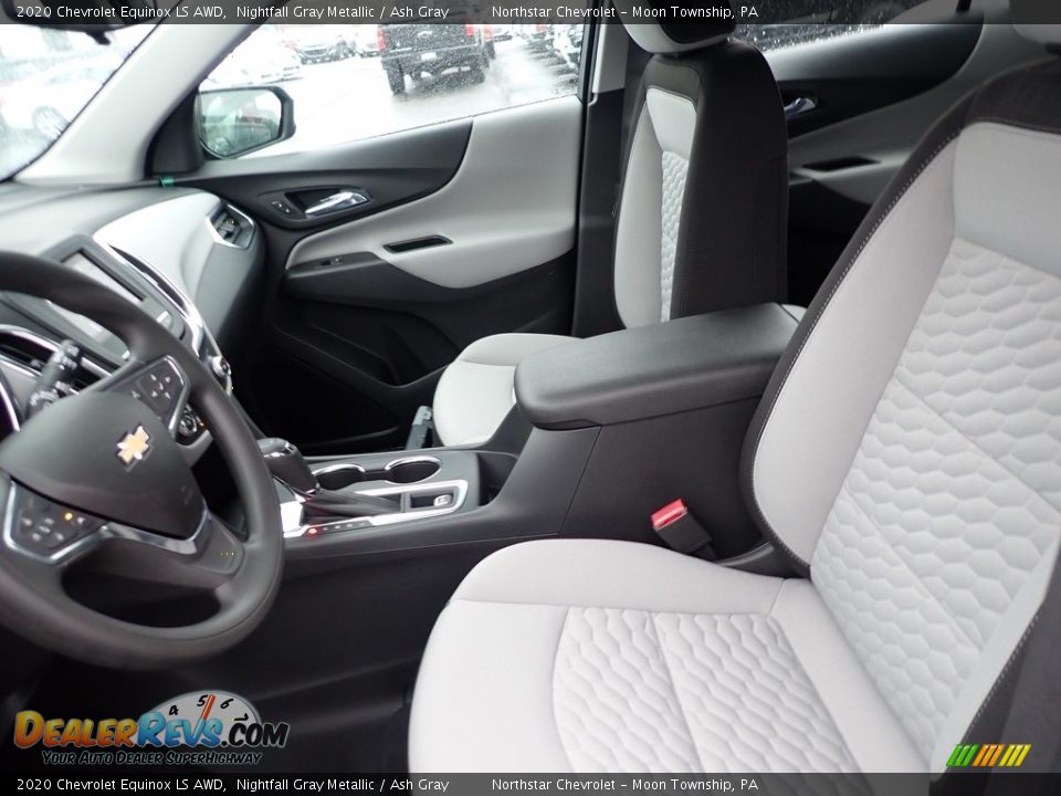 2020 Chevrolet Equinox LS AWD Nightfall Gray Metallic / Ash Gray Photo #13