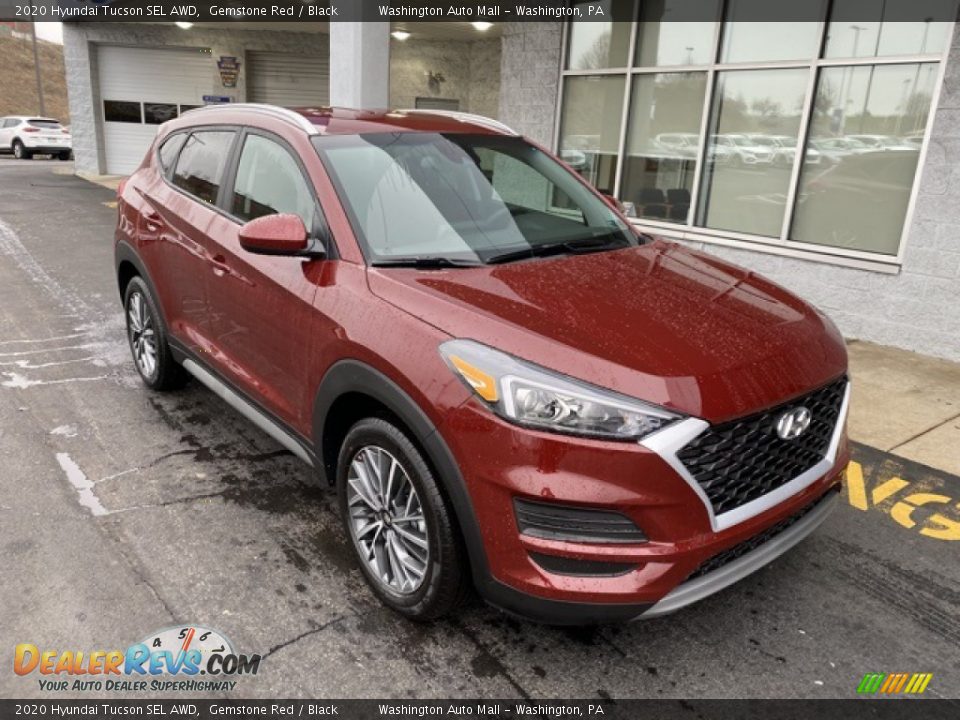 Front 3/4 View of 2020 Hyundai Tucson SEL AWD Photo #1