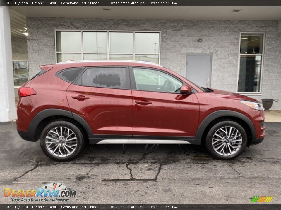 Gemstone Red 2020 Hyundai Tucson SEL AWD Photo #2