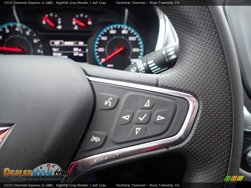 2020 Chevrolet Equinox LS AWD Nightfall Gray Metallic / Ash Gray Photo #18