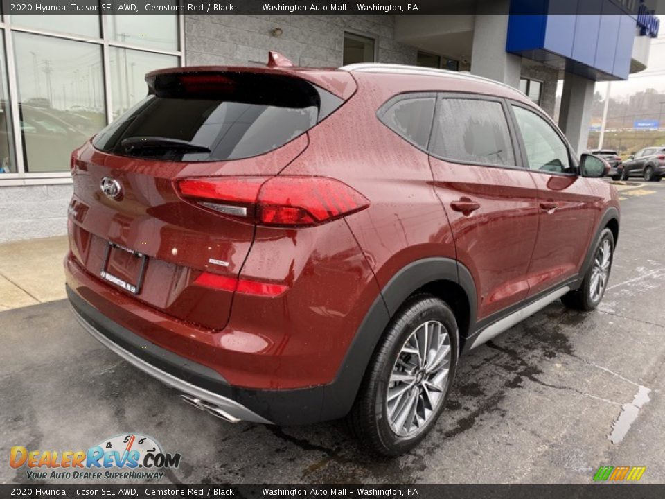 2020 Hyundai Tucson SEL AWD Gemstone Red / Black Photo #3