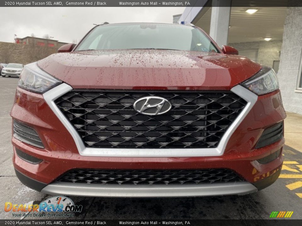 2020 Hyundai Tucson SEL AWD Gemstone Red / Black Photo #7