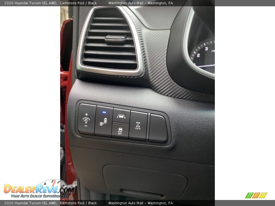 2020 Hyundai Tucson SEL AWD Gemstone Red / Black Photo #12