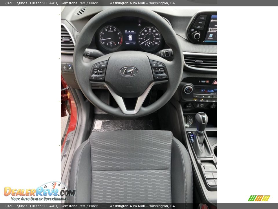 2020 Hyundai Tucson SEL AWD Gemstone Red / Black Photo #13
