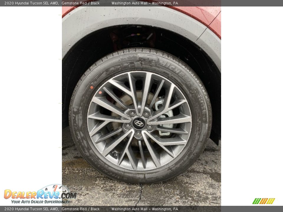2020 Hyundai Tucson SEL AWD Gemstone Red / Black Photo #26
