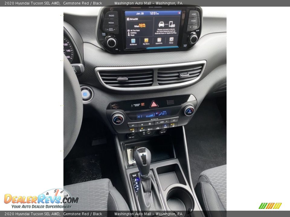 2020 Hyundai Tucson SEL AWD Gemstone Red / Black Photo #28