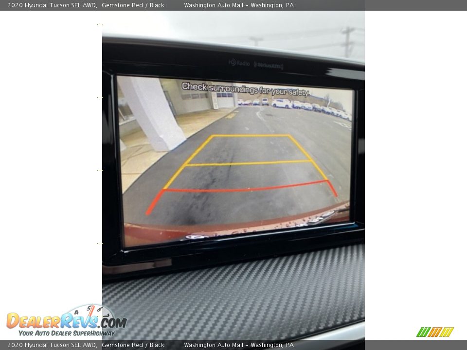 2020 Hyundai Tucson SEL AWD Gemstone Red / Black Photo #29