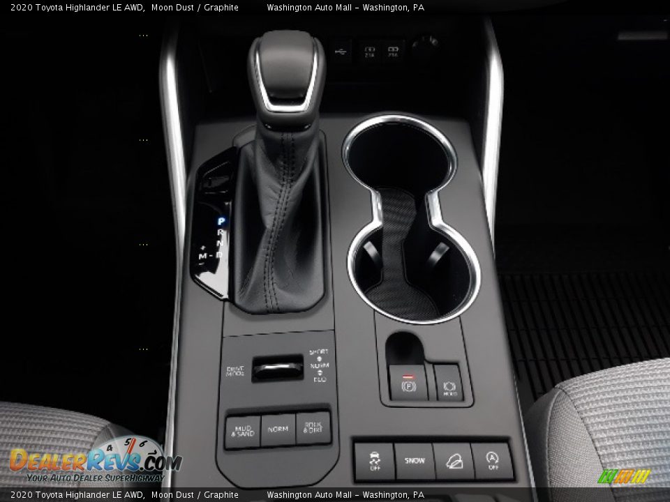 2020 Toyota Highlander LE AWD Moon Dust / Graphite Photo #14