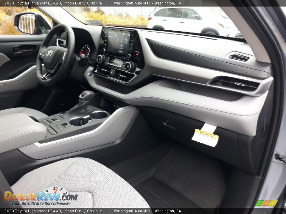 Dashboard of 2020 Toyota Highlander LE AWD Photo #36