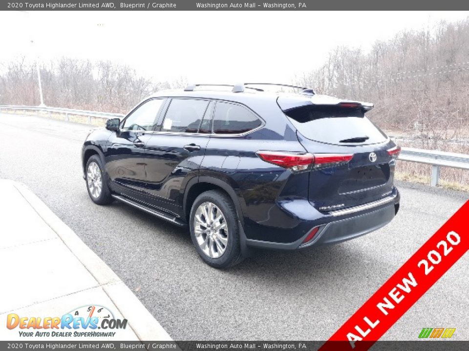 2020 Toyota Highlander Limited AWD Blueprint / Graphite Photo #2