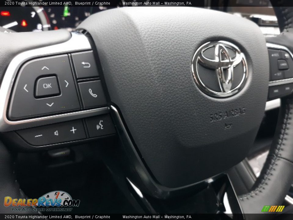 2020 Toyota Highlander Limited AWD Steering Wheel Photo #5